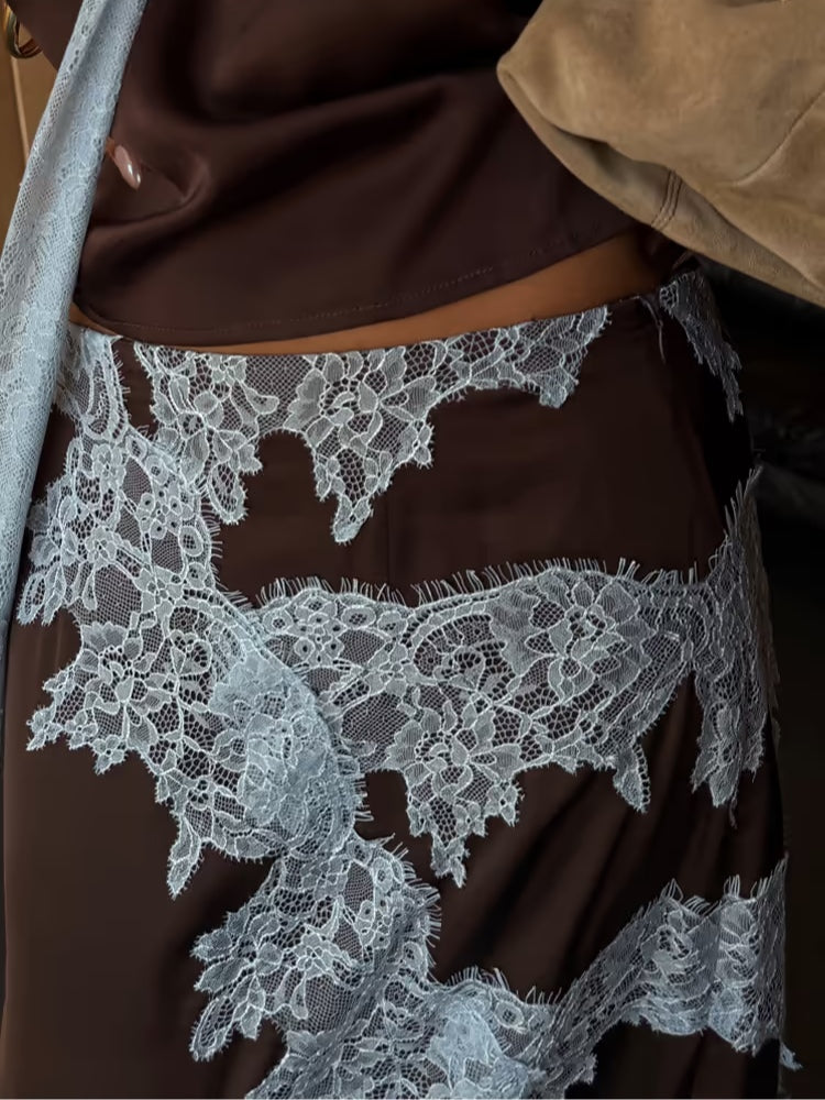 Monica Secrets | Lace Suit Set