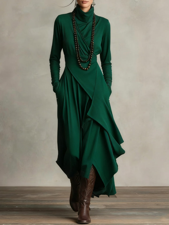 Celeste | Asymmetrical Maxi Dress