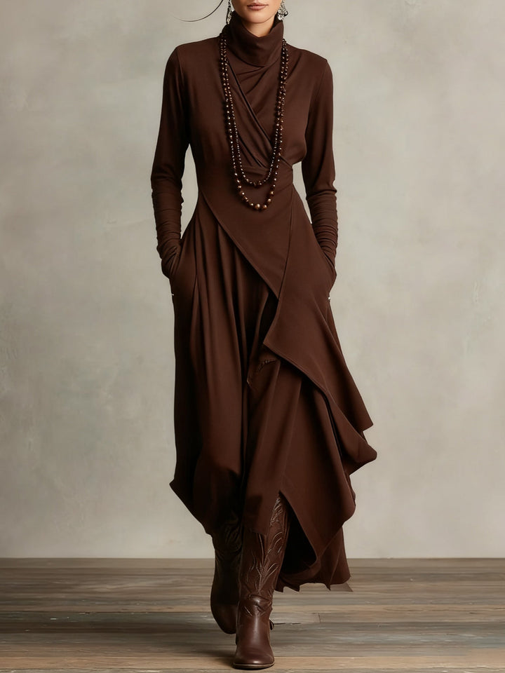Celeste | Asymmetrical Maxi Dress
