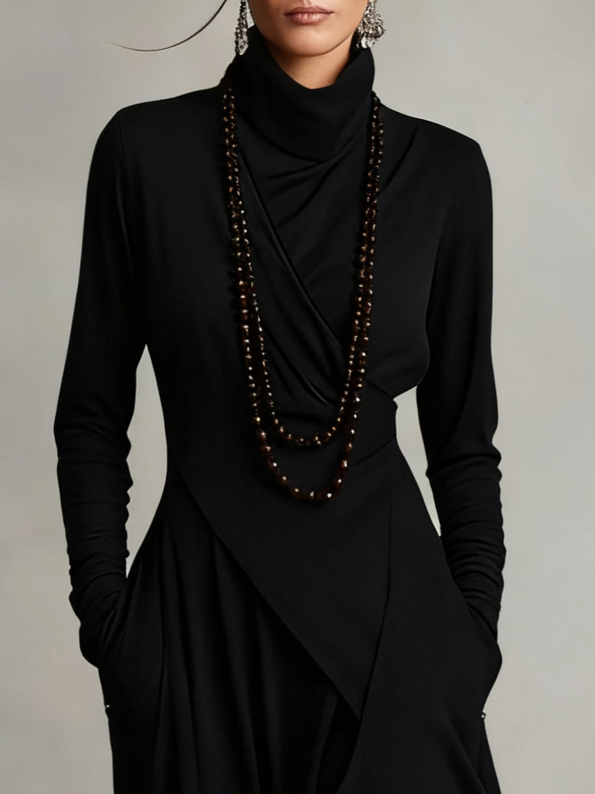 Celeste | Asymmetrical Maxi Dress