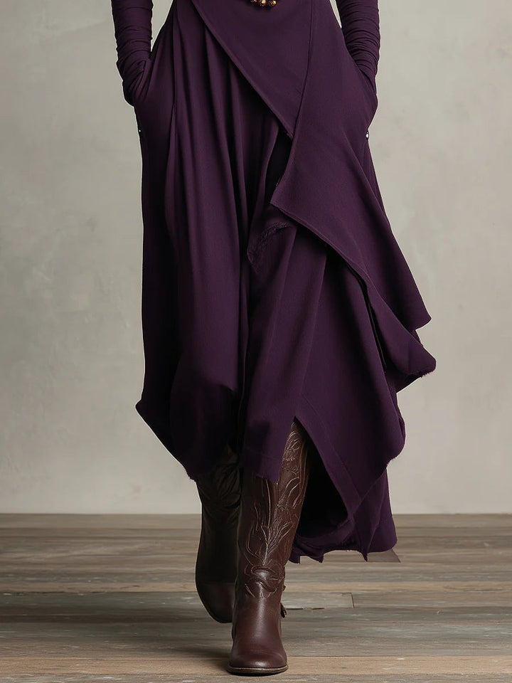 Celeste | Asymmetrical Maxi Dress