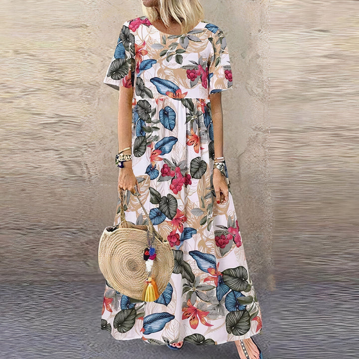 Monica Secrets | Comfortable Floral Dress
