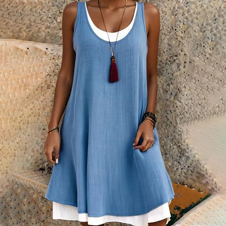 Elara | Sleeveless Midi Dress