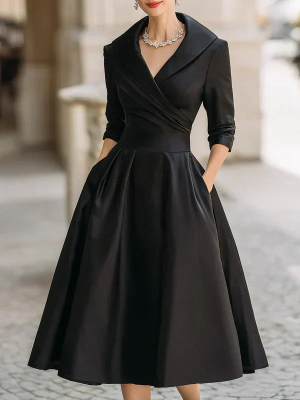 Maris | Midi Dress with Pockets