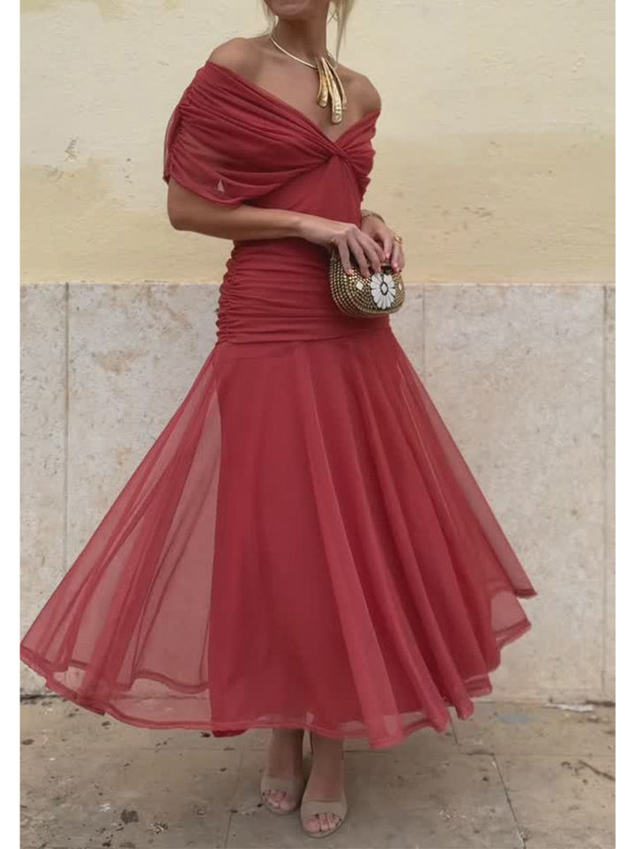 Aria | Elegant Midi Dress