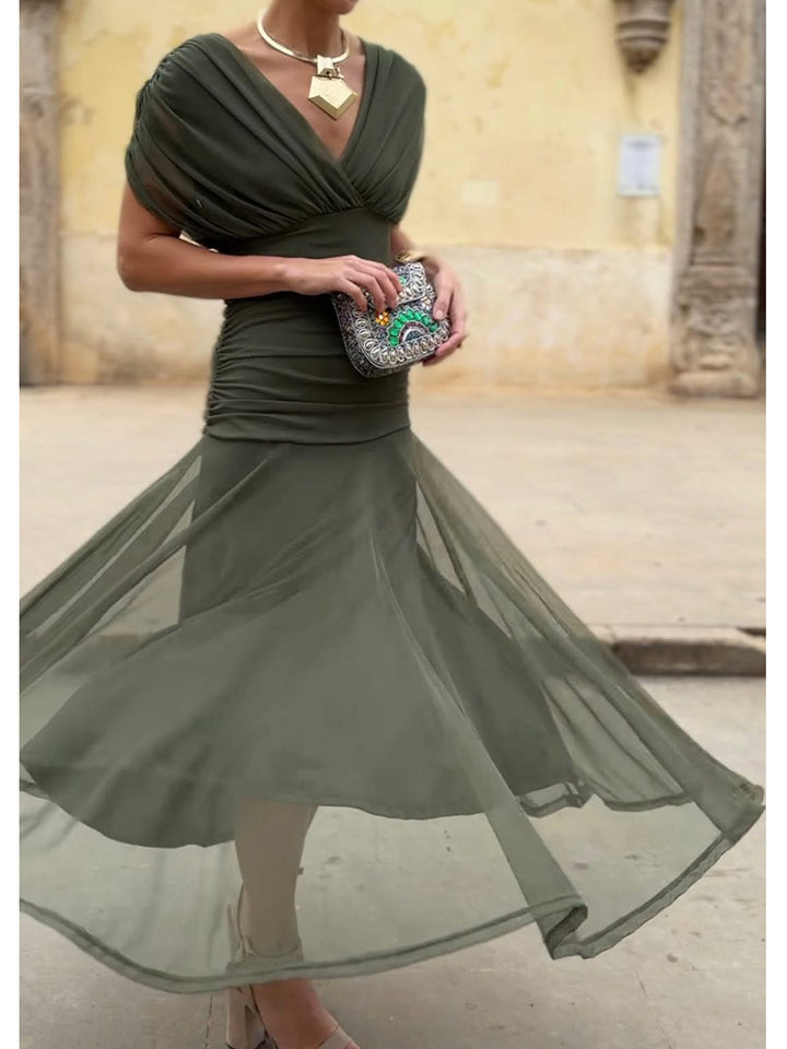Aria | Elegant Midi Dress