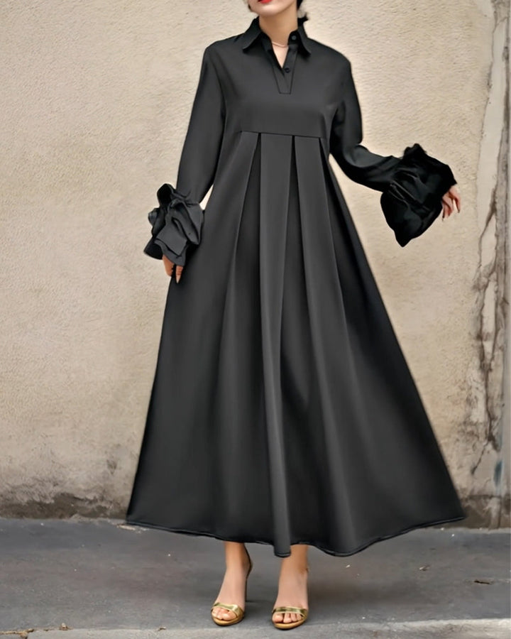 Elara | Flared Maxi Dress