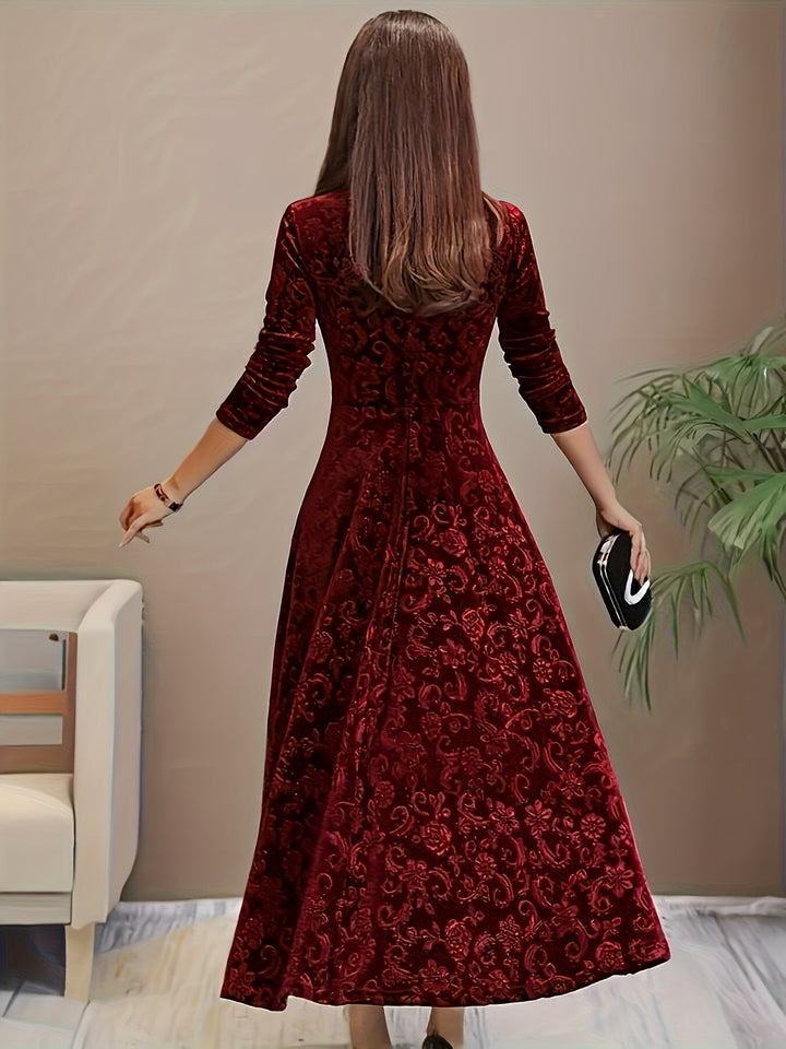 Maris | Elegant Velvet Dress