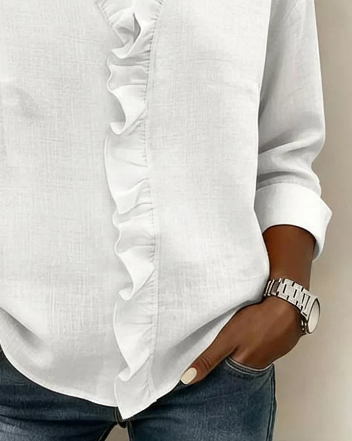 Elena | V-Neck Blouse