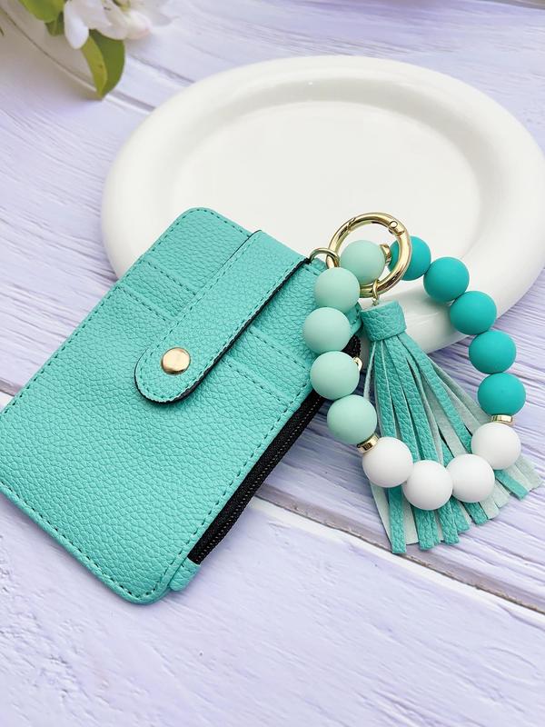 Monica Secrets | Trendy Keychain with Beads and Tassel