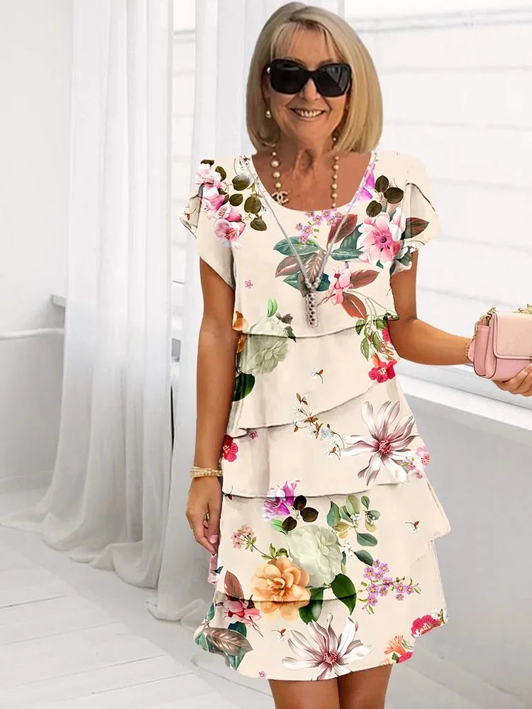 Sophie | Ruffle Tiered Dress