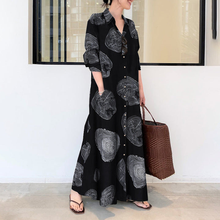 Elowen | Long Sleeve Maxi Dress