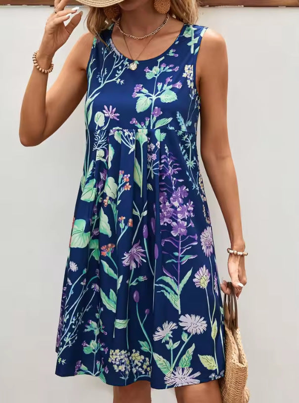 Elowen | Floral Vest Dress