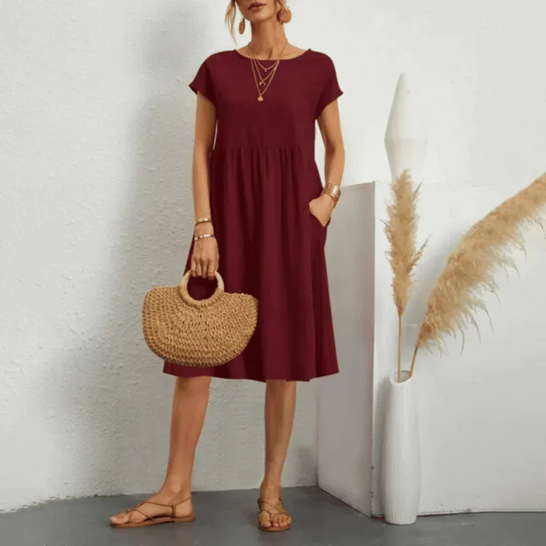 Isolde | Relaxed Midi Dress