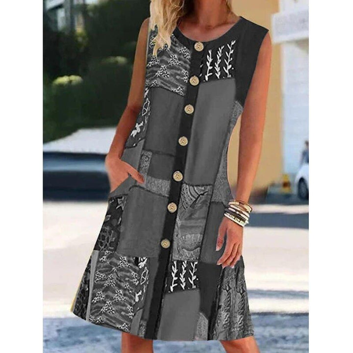 Elowen | Sleeveless Bohemian Dress
