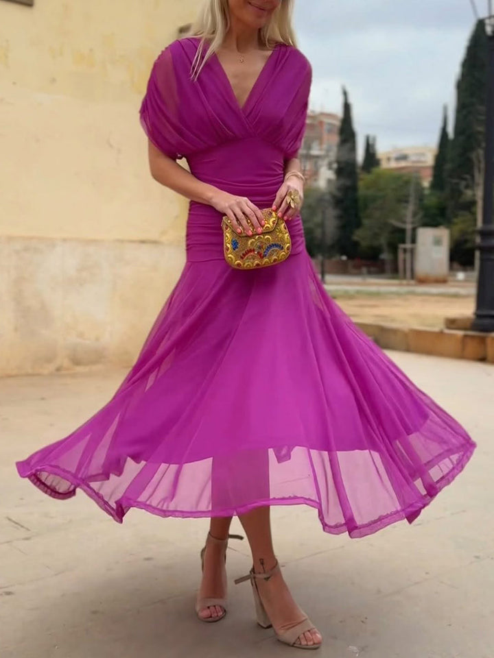 Aria | Elegant Midi Dress