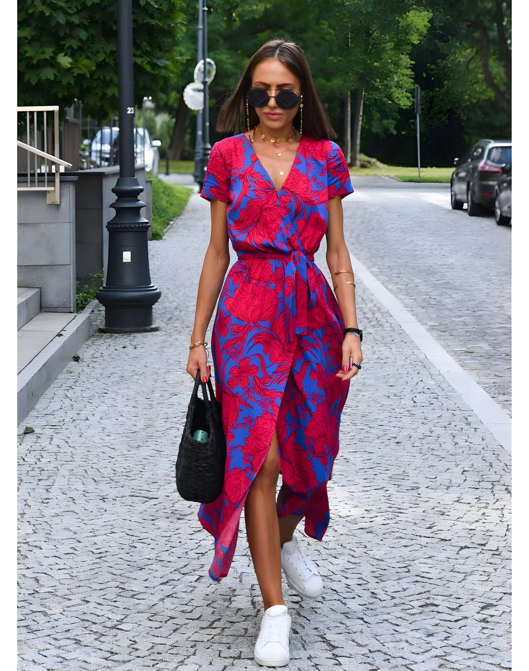 Isolde | Floral Wrap Dress