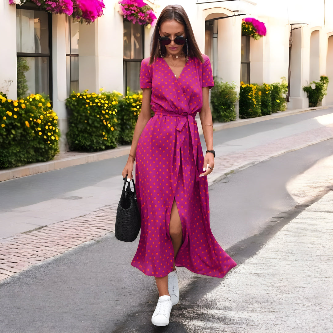 Isolde | Floral Wrap Dress