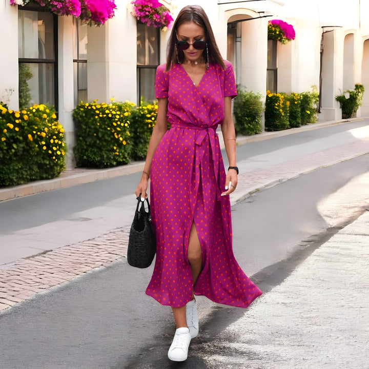 Isolde | Floral Wrap Dress