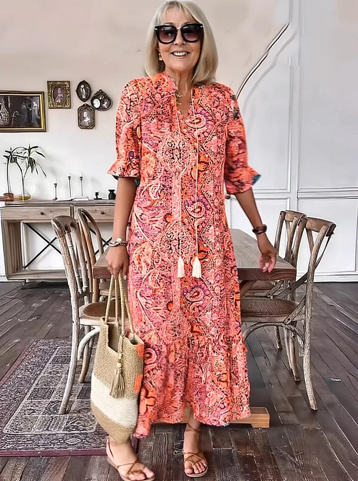 Isolde | Boho Maxi Dress