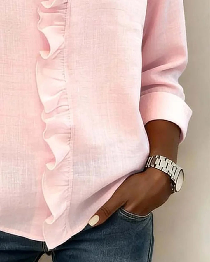Elena | V-Neck Blouse