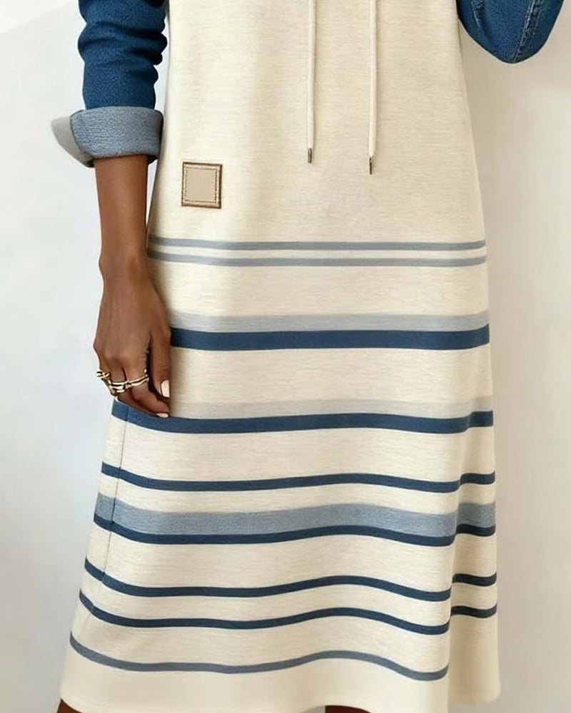 Elena | Hooded Dress