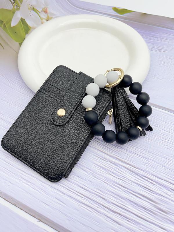 Monica Secrets | Trendy Keychain with Beads and Tassel