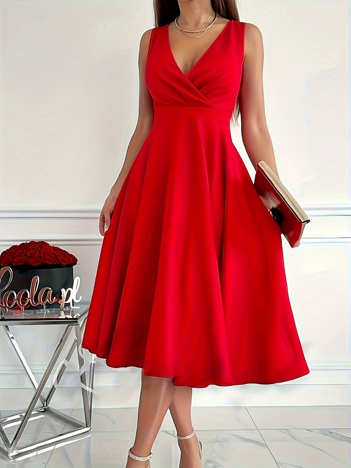 Marina | Sleeveless A-line Dress