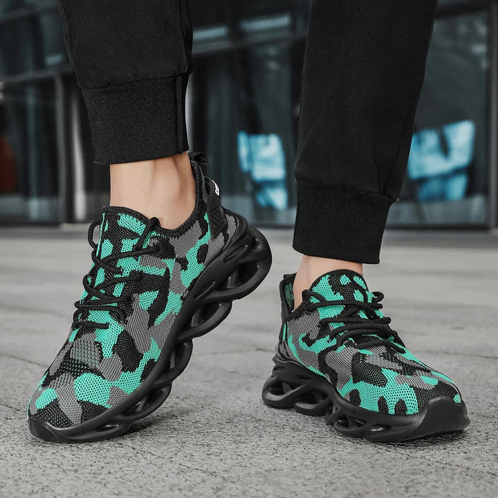 Monica Secrets | Camo-Knit Performance Trainer