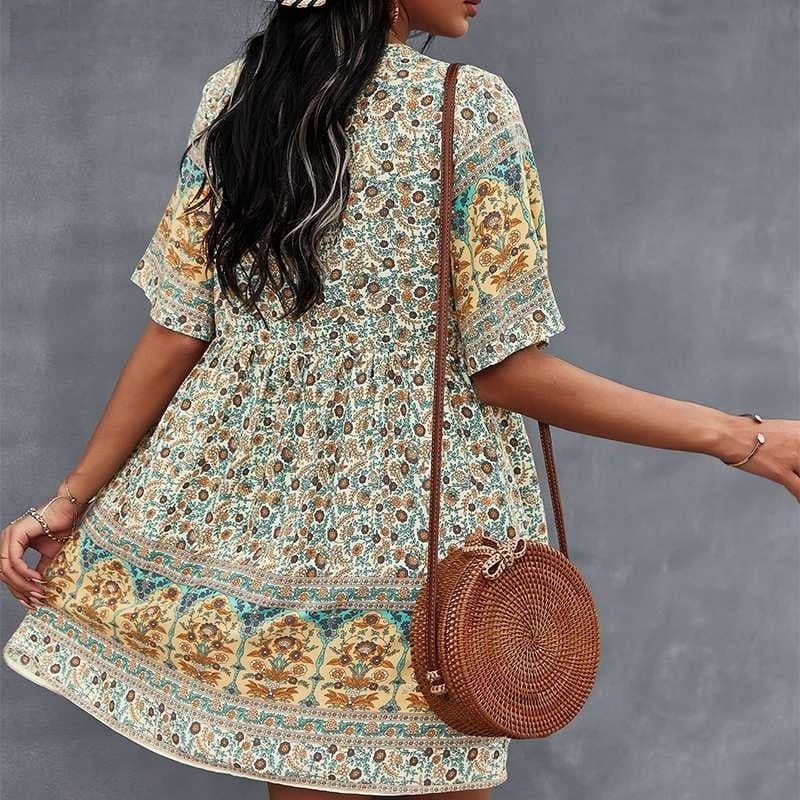 Isolde | V-Neck Dress