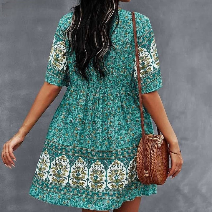 Isolde | V-Neck Dress