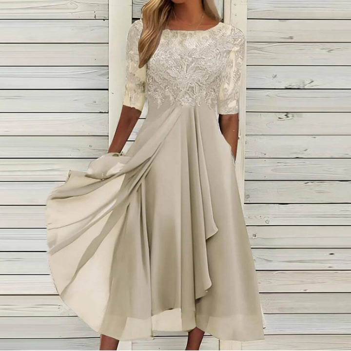Amara | Lace Embroidered Dress