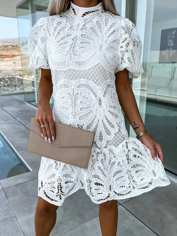 Elowen | Lace Midi Dress