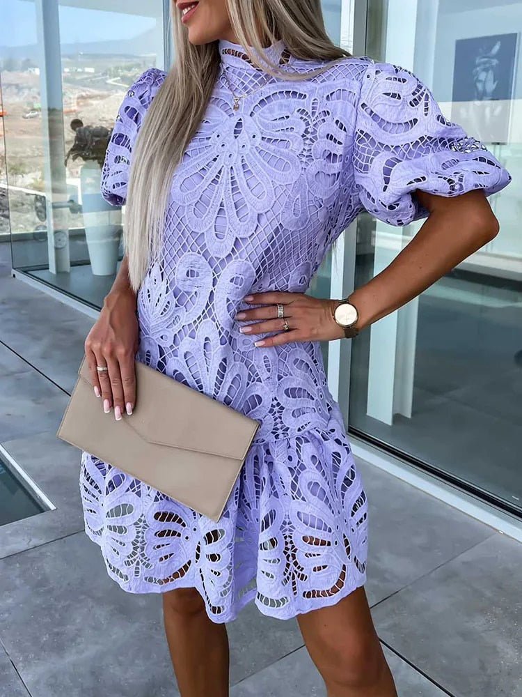 Elowen | Lace Midi Dress