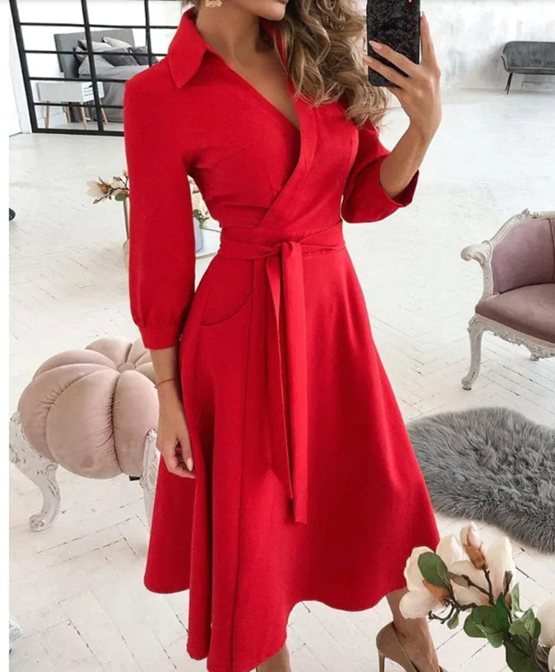 Cassandra | Midi Dress Elegance