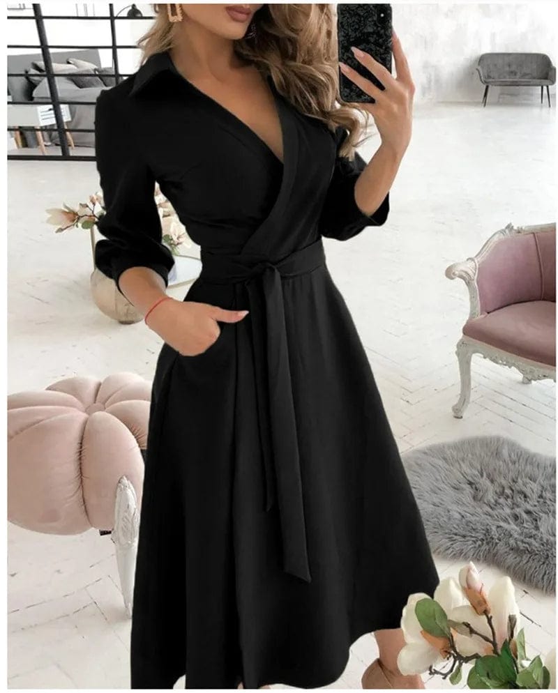 Cassandra | Midi Dress Elegance