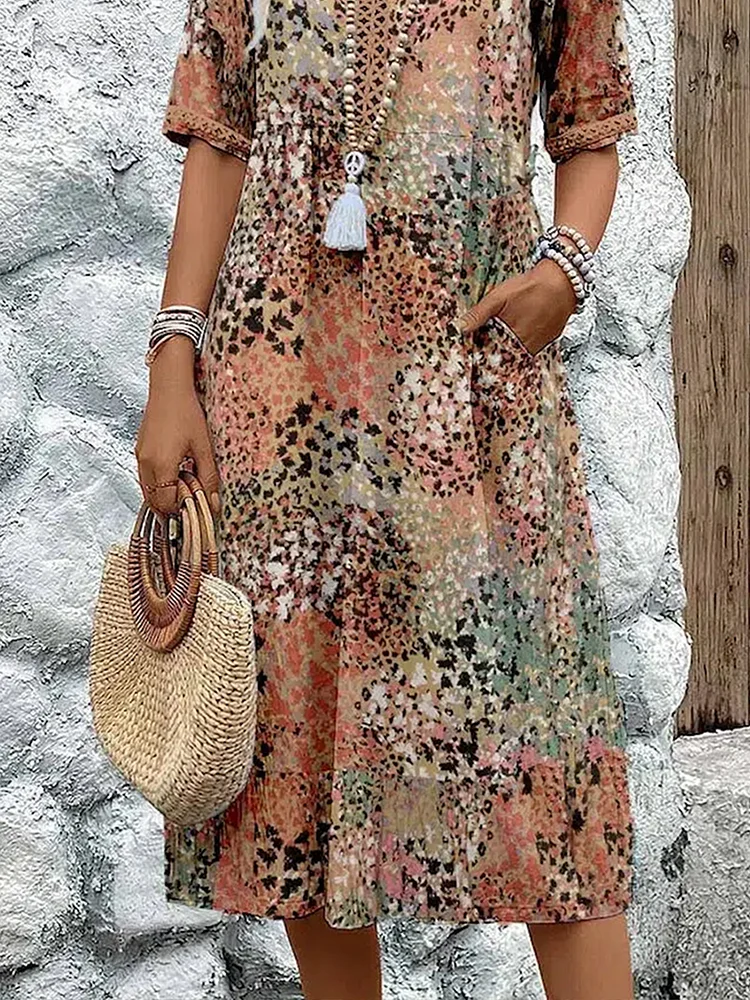 Cleo | Midi Dress With Pockets