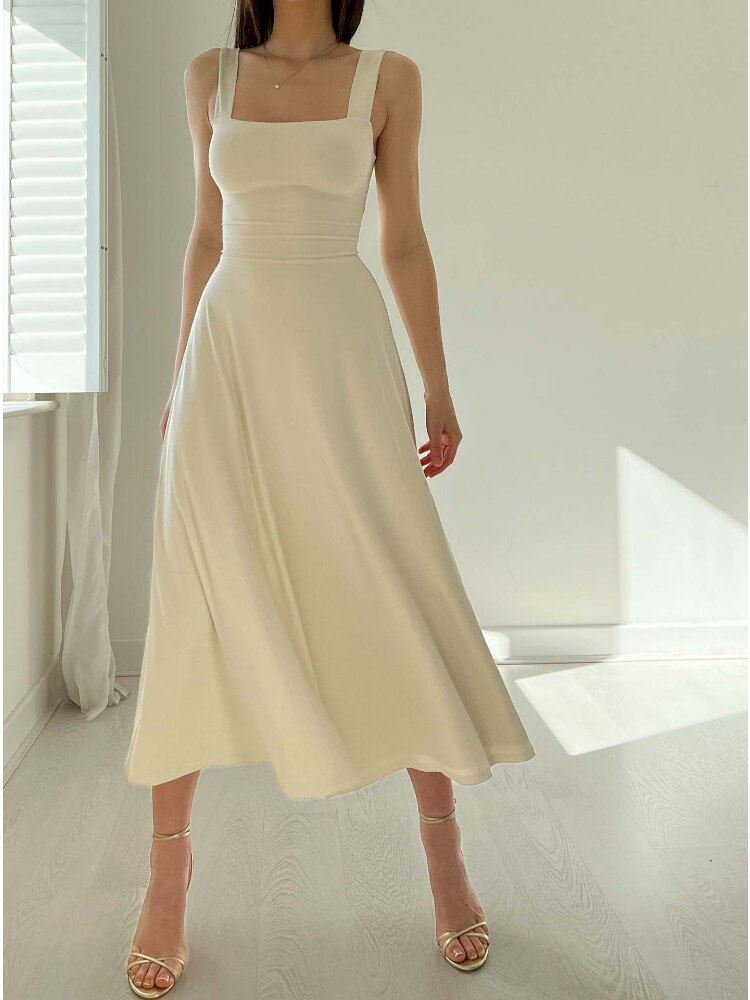 Cecilia | Sleeveless A-line Dress