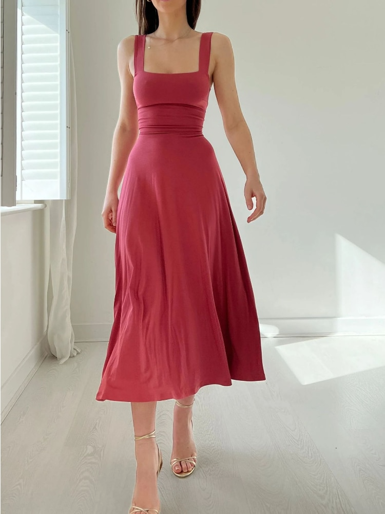 Cecilia | Sleeveless A-line Dress