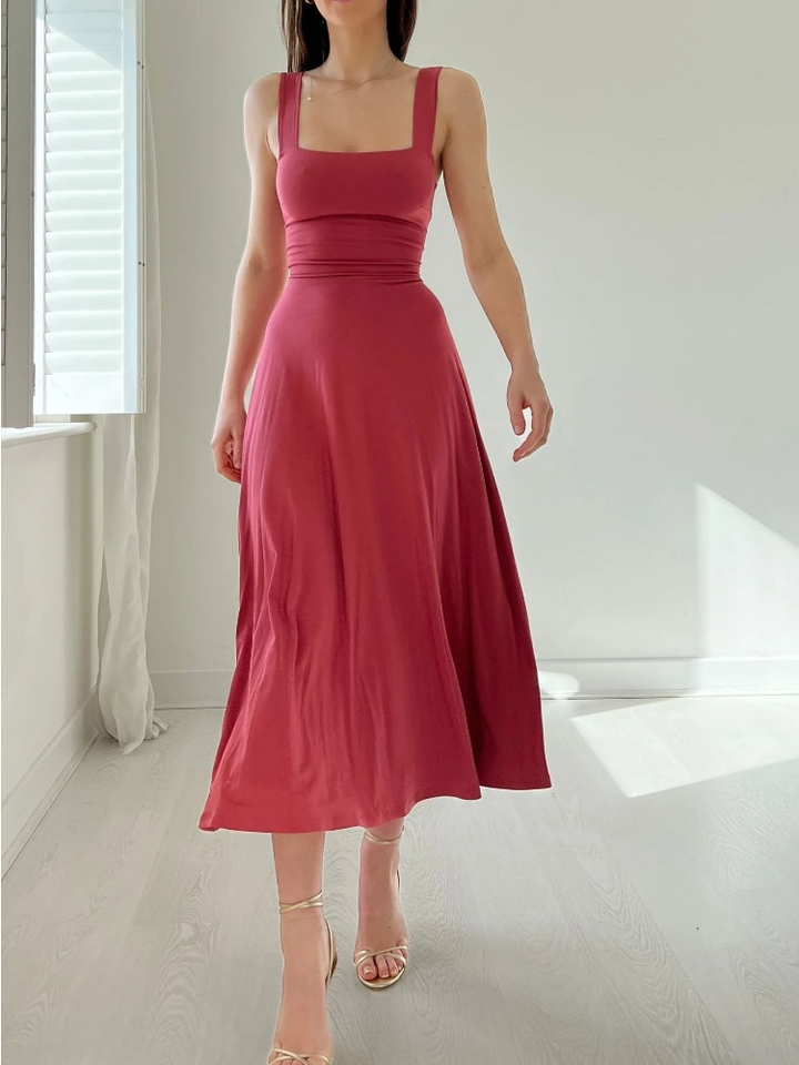 Cecilia | Sleeveless A-line Dress