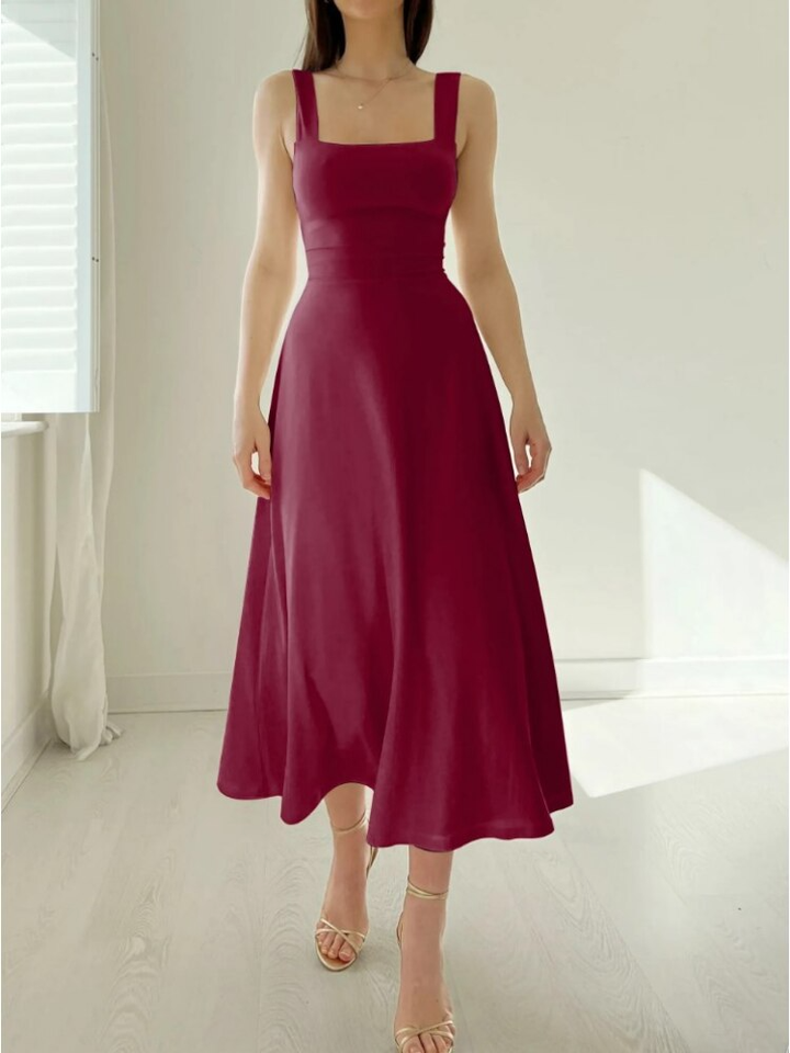 Cecilia | Sleeveless A-line Dress