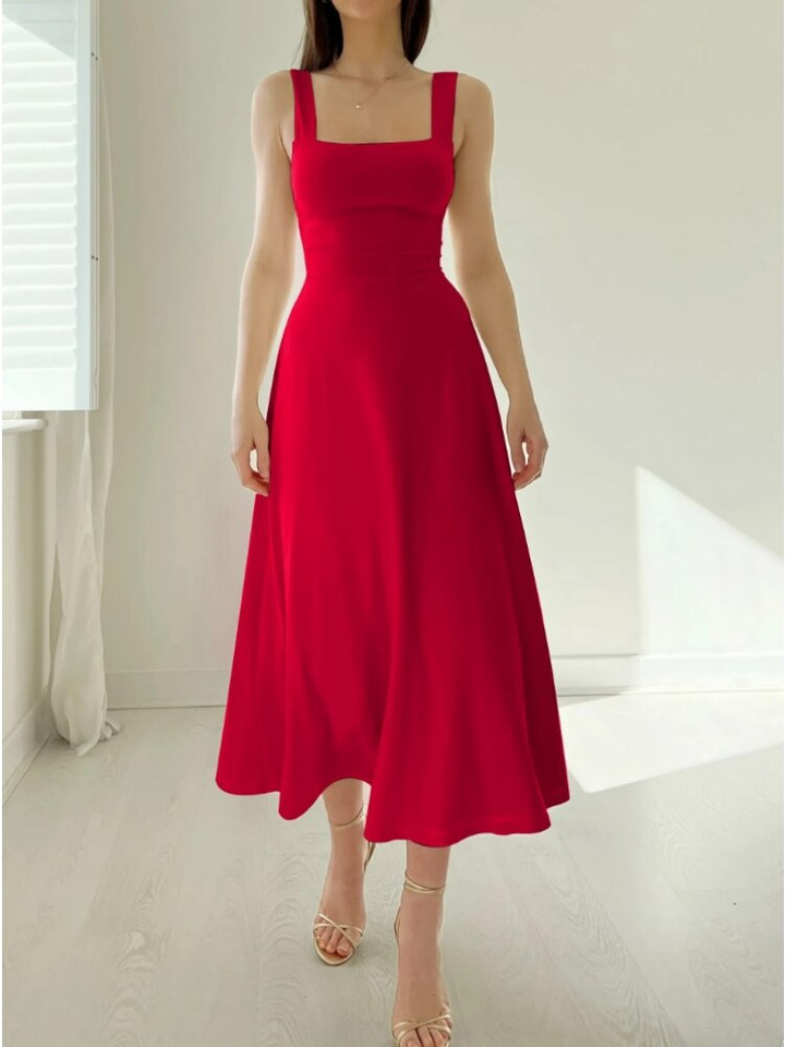 Cecilia | Sleeveless A-line Dress