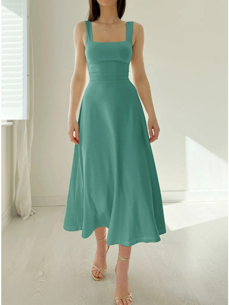 Cecilia | Sleeveless A-line Dress