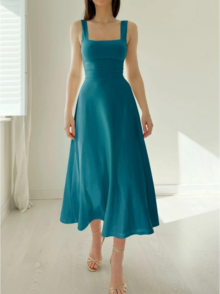 Cecilia | Sleeveless A-line Dress