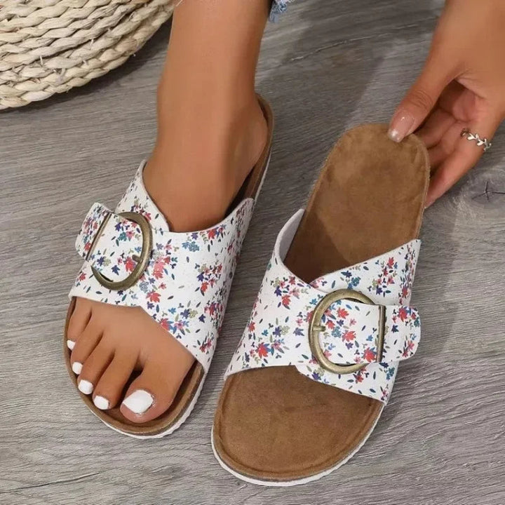 Monica Secrets | Buckle Mule Slide