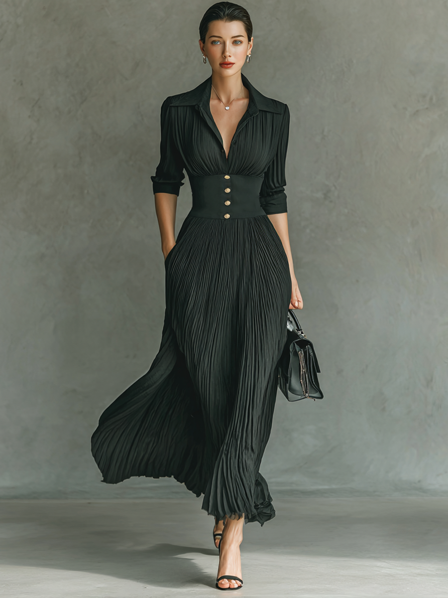 Mireille | Long Sleeve Dress