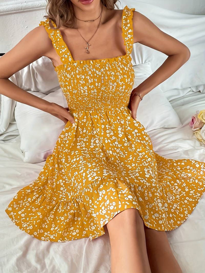 Seraphina | Sleeveless Floral Dress