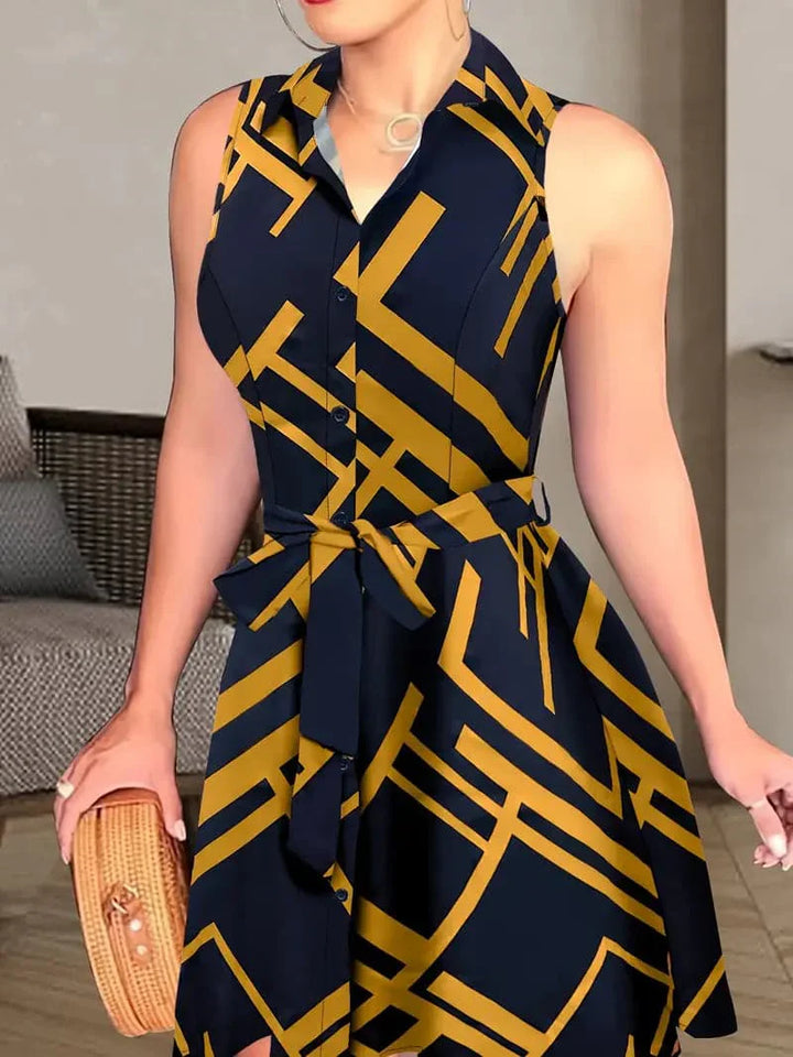 Mireille | Sleeveless A-line Dress