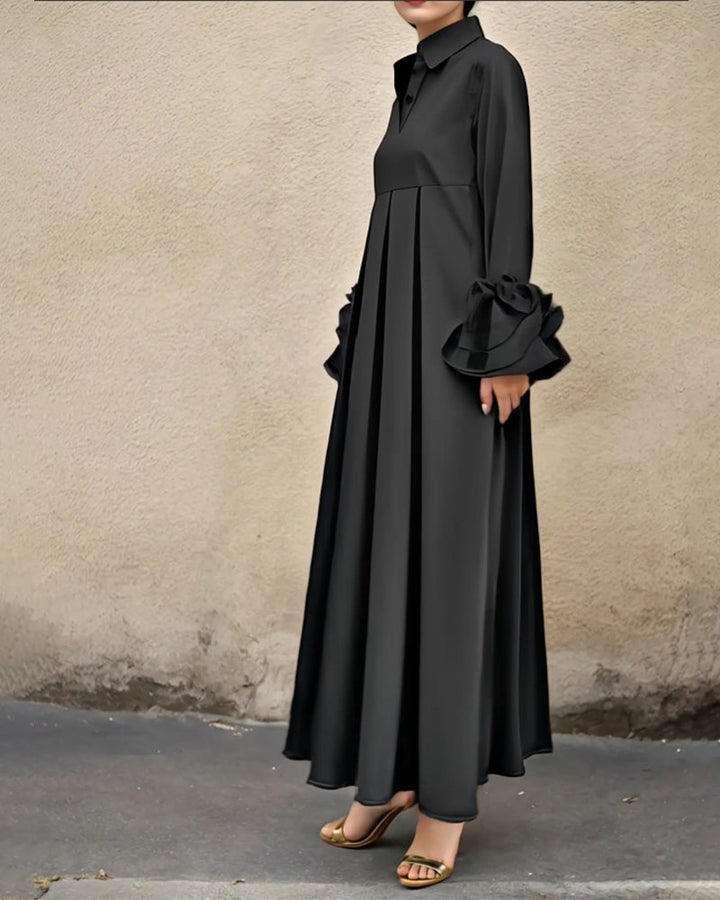 Elara | Flared Maxi Dress