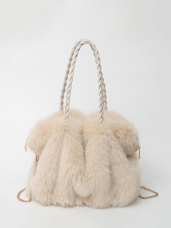 Elena | Plush Velvet Tote
